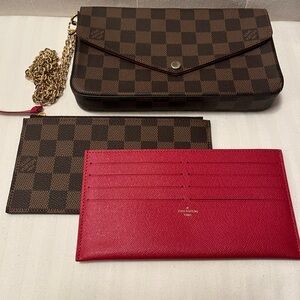 AUTHENTIC Louis Vuitton Felicie Pochette